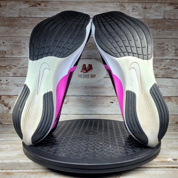 Nike Zoom Fly 4 Sneakers Men's Size 10.5 Black Violet Athletic Running Shoes - Picture 9 of 14